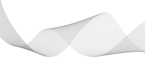 Abstract background vector grey with dynamic waves for business design. Futuristic technology backdrop with network wavy lines. Premium template with stripes and gradient mesh for banner or poster.