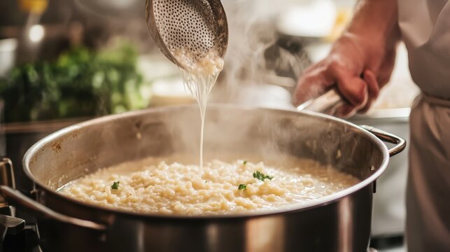 Scrumptious Risotto: Culinary Delight in the Making