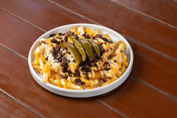 sesi&oacute;n de men&uacute; para restaurante
