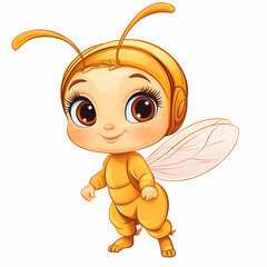 cartoon Baby bee