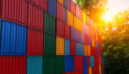 Fototapeta premium Examine the impact of trade barriers on developing economies