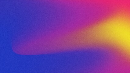 Abstract Noisy color gradient background with pink blue beige design