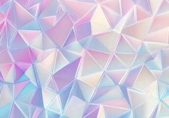 Colorful Abstract Geometric Pattern with Soft Gradient Lighting
