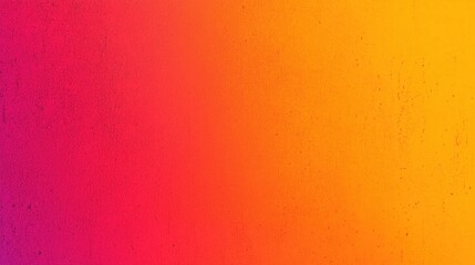 Fototapeta premium Vibrant orange-to-yellow gradient with a subtle noise overlay for a bold attention-grabbing backdrop