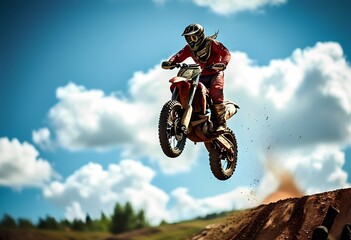 Obraz premium motocross
