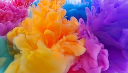 Colorful Clouds Vibrant Hues of Creativity