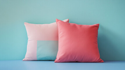 Livin area and dining area in apartment or Home - 3D Rendering, minimal room and decoration copy space.