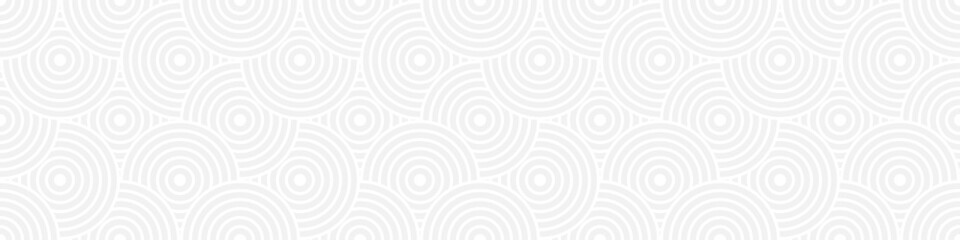 Obraz premium Seamless trendy pattern of stripes and diamonds, geometric white shapes for textiles and wallpaper. Abstract panoramic pattern on a gray background for a New Year or wedding cover or card.