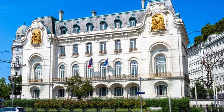 Embassy of France building in Vienna, Austria