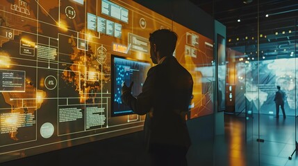 Interactive Digital History Exhibit with Manipulative Timelines and Immersive of Past Eras