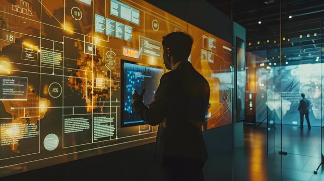 Interactive Digital History Exhibit with Manipulative Timelines and Immersive of Past Eras