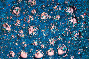 Abstract background. Spherical elements. Fantastic background.