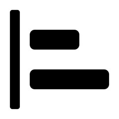 Horizontal Align Left Icon