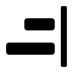 Horizontal Align Right Icon