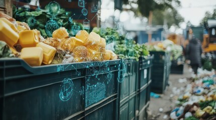 AI optimizing waste management systems for sustainability and efficiency in smart cities