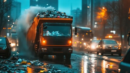 AI optimizing waste management systems for sustainability and efficiency in smart cities