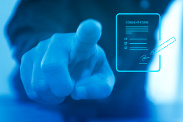 digital agreement , consent form approval , privacy control management