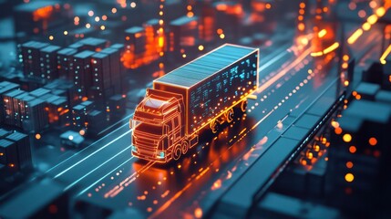 AI-driven logistics optimization, with predictive analytics and machine learning improving the efficiency of supply chains
