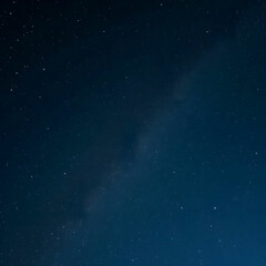 The beautiful shining stars in the night sky