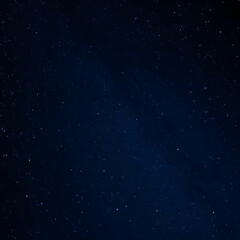 The beautiful shining stars in the night sky