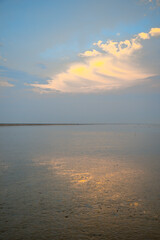 Hengsha Island, Chongming District, Shanghai - Sunset at sea