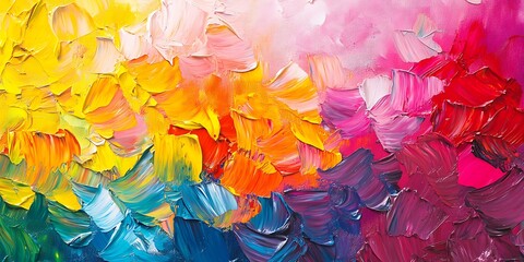 Colorful abstract background wallpaper, Modern motif visual art, Mixtures of oil paint