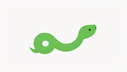 Fototapeta premium snake vector illustration. snake in the form of a snake. snake in the shape of a snake