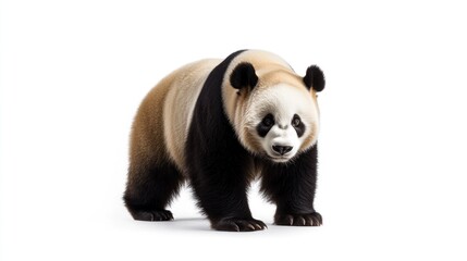 Obraz premium A Majestic Panda Standing Tall