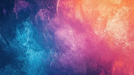 Naklejka premium A vibrant abstract background with swirling hues of blue, purple, and orange, evoking creativity and inspiration.