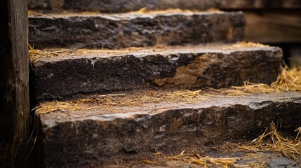 Stone Steps and Straw