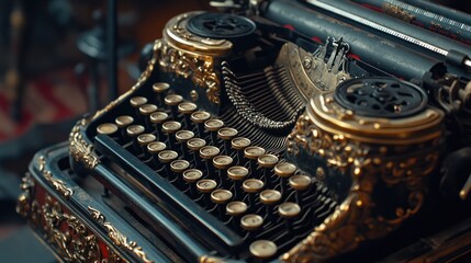 Antique Typewriter: A Timeless Classic