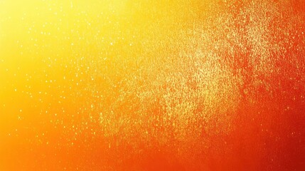 A vibrant orange and yellow gradient background with shimmering glitter effects for a warm, inviting atmosphere.
