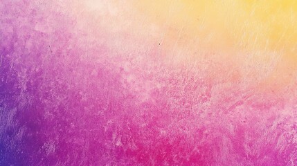 A vibrant gradient of yellow, pink, and purple hues creates a warm, abstract background.