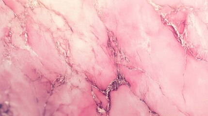 A stunning close-up of pink marble showcasing soft hues and intricate veining patterns.