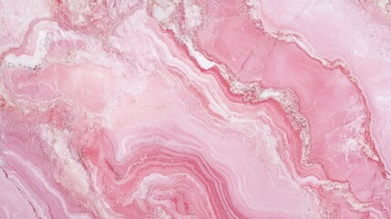A stunning pink marble surface featuring delicate swirls and varying shades of pink, creating a romantic and elegant backdrop.