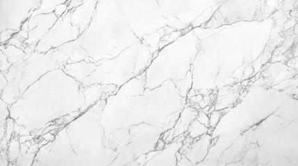 Obraz premium Elegant white marble surface with subtle grey veining, perfect for interior design and luxury aesthetics.