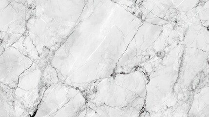 Elegant white marble texture with subtle gray veining, perfect for backgrounds and design elements.