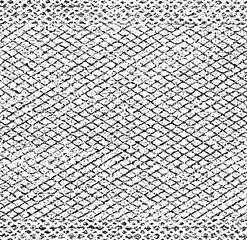 Naklejka premium Rough black and white texture vector. Distressed overlay texture. Grunge background. Abstract textured effect. Vector Illustration. Black isolated on white background. EPS10.
