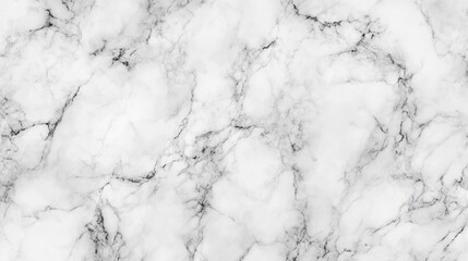 Fototapeta premium Elegant white marble texture with subtle dark veining for a sophisticated backdrop.