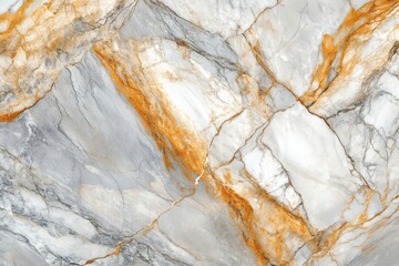 Naklejka premium Marble design background, authentic breccia marble tiles for ceramic surfaces and flooring, marble texture for digital wall art, rustic distressed marble print