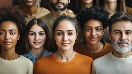Target audience, showing diverse groups of people representing various demographics