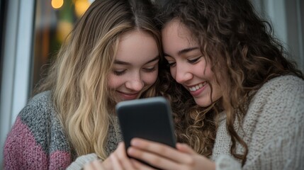 Long-distance friendship maintained through calls, video chats, and heartfelt messages