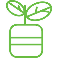 Single isolated icon with outline style icon on white background