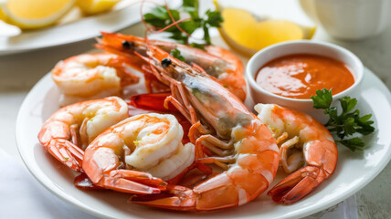 A Plate Of Golden Brown Shrimp