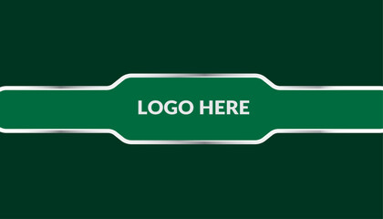 Set of modern Double-sided creative business card vector design .