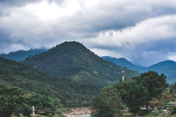 view from the mountain