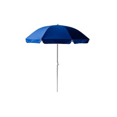 Obraz premium Photograph of a beach umbrella with a pole, cut out
