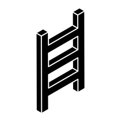 Trendy vector design of ladder