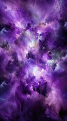 Fototapeta premium gradient background resembling deep space and galaxy, vertical wallpaper 
