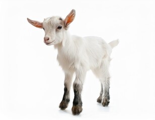 Obraz premium Playful Baby Goat